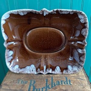 Vintage Brown Napco Serving Dish